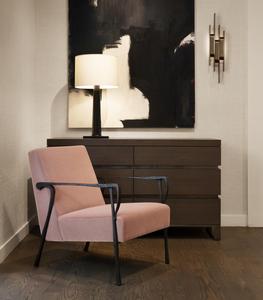 Modern Nordic Eye Caring E26 AC Powered Floor Lamp with Beige Drum Shade <b>LED</b> Accent <b>Light</b> for Living Room Bedroom - Product Image 3