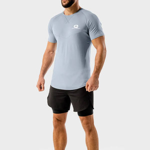 Camiseta Deportiva Casual Ligera y Elástica para Hombre, Ecológica, Transpirable, de Secado Rápido, Corte Ajustado para Entrenamiento Físico y Ropa Deportiva - Product Image 3