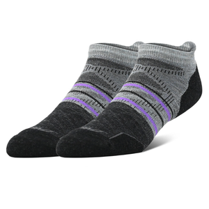 Calcetines Deportivos de Lana Merino con Bloques de Color y Corte Bajo |   OEM Transfronterizo para Maratón |   Calcetines Deportivos Unisex - Product Image 3