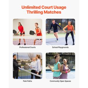 Racchetta Professionale da Pickleball con Superficie in Fibra di Carbonio T700 e Nucleo a Nido d'Ape per Maggiore Potenza e Controllo - Product Image 2