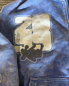 Vente en gros de sweats à capuche vintage streetwear effet délavé, personnalisables avec impression sérigraphique, broderie et impression de dessins animés de haute qualité - Product Image 2