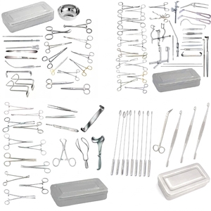Instruments chirurgicaux ORL Farhan Products & Co en acier inoxydable réutilisables et stérilisables – Lot de 10 pièces - Product Image 1