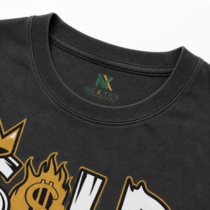 T-shirt personnalisé pour homme, imprimé graffiti smiley, été, décontracté, hip hop, streetwear, tee-shirt respirant en coton, vêtements graphiques - Product Image 6