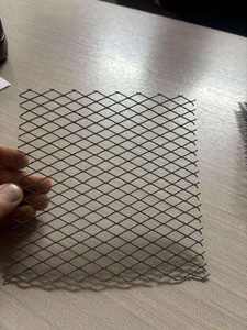 Lightweight Anodized Aluminum Expanded Metal <b>Mesh</b> Sheet <b>for</b> Refrigeration <b>Grille</b> Cooling Vents and Industrial Safety Guards - Product Image 2