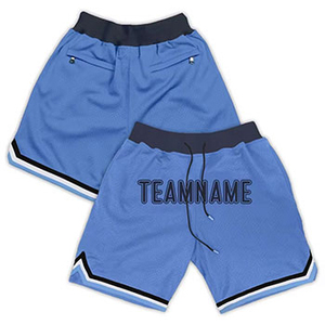 Shorts de basketball pour hommes, noir, jaune, violet, taille élastique, style sportif, tissu en maille respirant, poches, logo imprimé au dos - Product Image 5