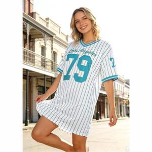 Venta al por Mayor de Camisetas de Fútbol para Mujer, Vestido Corto con Estampado por Sublimación, Uniforme de Equipo Personalizado, Ropa Deportiva Transpirable, Fabricante - Product Image 4