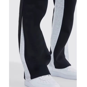 Pantalon de jogging ample en molleton grande taille pour homme, style streetwear, avec logo personnalisé, en stock - Product Image 4