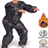 Combinaisons de sauna pour hommes en PVC/Nylon léger de qualité supérieure, écologiques, personnalisables, OEM, prix en gros