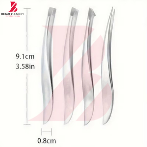 Pince à épiler de précision en gros, kit d'outils d'épilation et de toilettage pour sourcils, barbe et application de maquillage - Product Image 4