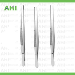 Pince droite Semken-Taylor en acier inoxydable de qualité médicale, pour coton et pansements, 12 cm, certifiée CE ISO - Product Image 4