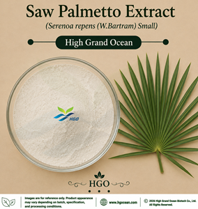 Suministro Directo de Fábrica HGO, Extracto de Saw Palmetto (Serenoa repens (W.Bartram) Small) (Grado Alimenticio) 4:1 5:1 10:1 20:1 100:1 200:1 - Product Image 1
