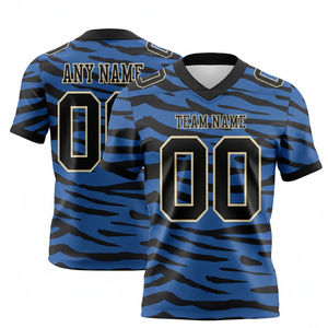Camiseta Deportiva de Fútbol Americano de Manga Corta, Diseño Personalizado, Ecológica, de Secado Rápido, Colores y Logotipo Personalizables, Tallas Grandes, Unisex, Alta Calidad - Product Image 5