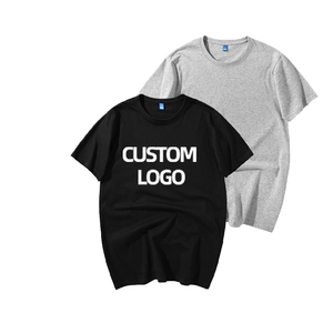 เสื้อยืดวินเทจสไตล์ย้อนยุคสำหรับผู้ชาย ทรงโอเวอร์ไซส์ สีดำ ผ้าฝ้าย พิมพ์ลายโลโก้ด้วยเทคนิค DTG ดีไซน์เรียบง่าย - Product Image 2