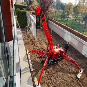 Grue hydraulique professionnelle de type araignée avec des pattes de soutien robustes et une maniabilité flexible pour la construction, à vendre - Product Image 5
