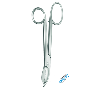 Ciseaux à pansements en acier inoxydable de haute qualité, dentelés, pour couper le plâtre, 24 cm - Product Image 3