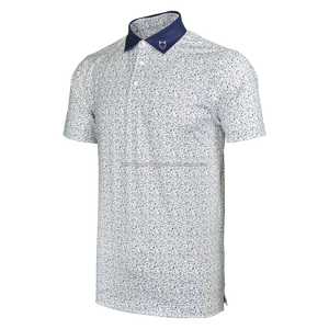 Polo de golf pour hommes en gros, tissu tricoté à séchage rapide, haute qualité, manches courtes, impression personnalisée, logo OEM ODM, service de commande en gros, 2026 - Product Image 2