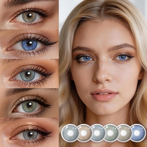 Lentes de Contacto de <span class=keywords><strong>Color</strong></span> Natural Serie Lalens, Uso Anual, Personalizables, Circulares, Suaves, con Graduación de 0 a 8.00 - Product Image 1
