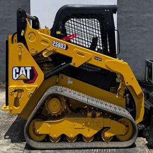 Cargadora de orugas usada CAT 259D3, retroexcavadora, modelo 2001, maquinaria de construcción, mejor precio, en stock - Product Image 1