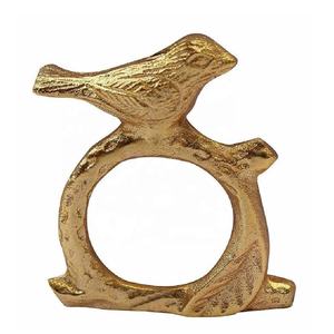 Servilletero de Hoja de Oro de Alta Calidad, en Existencia, para Decoración de Mesa de Comedor en Bodas, Cumpleaños y Fiestas - Product Image 3