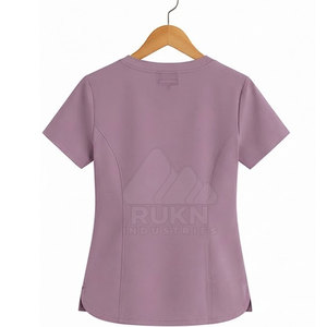 Ensemble de blouses médicales confortables pour femmes, tricotées, personnalisables, vêtements de travail médicaux, uniforme de soins de santé, tenue pour le personnel hospitalier, vente en gros - Product Image 4
