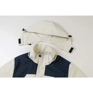 Custom Waterproof Windbreaker <b>Jacket</b> Men Oversized Streetwear Lightweight <b>Techwear</b> Outdoor Sports Outerwear - Product Image 2