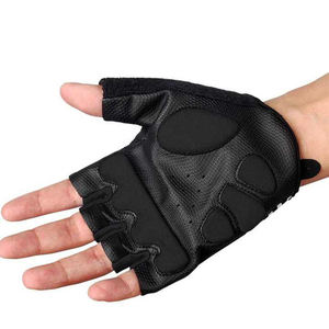Unisex Sportswear Racing Cycling <b>Gloves</b> <b>Fingerless</b> Bike <b>Gloves</b> Anti-slip Shock-Absorbing Breathable - Product Image 4