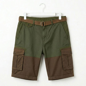Comfortable Men Cargo Shorts With Elastic Waist And Loose Fit Ideal For Travel And Daily Activities Cargo Shorts - Product Image 1