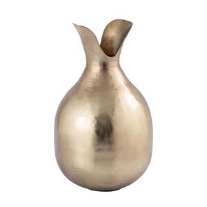 <b>Rustic</b> Metal Flower Vase Farmhouse Style Decorative Piece For Home Living Room <b>Table</b> Vintage Inspired Design - Product Image 5