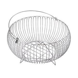 ตะกร้าผลไม้โลหะงานฝีมือประณีต ช่วยเพิ่มความหรูหราและเป็นระเบียบเรียบร้อยให้กับเกาะครัวและโต๊ะรับประทานอาหาร - Product Image 6