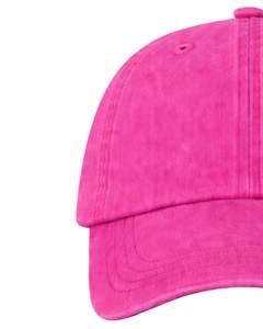 Gorra de Béisbol de Algodón Rosa Intenso, Lisa, Ajustable, Unisex, Deportiva, Informal, Transpirable, Cómoda, Personalizable, de Primera Calidad - Product Image 4