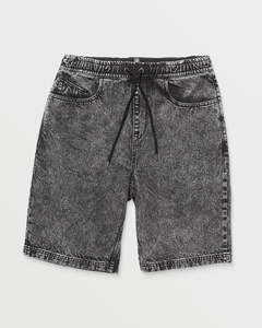 Shorts en molleton de coton délavé pour homme – Style streetwear minimaliste, respirant, coupe décontractée, idéal pour l'été, extensible - Product Image 5