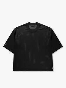 T-shirt en maille pour homme, coupe ample, respirant, streetwear, tee-shirt de sport OEM ODM - Product Image 3