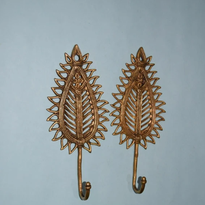 Brass Hook Hanger Best Design Hanger Top Price Custom Made Brass <b>Wall</b> Mounted Hook <b>Rails</b> Design - Product Image 2