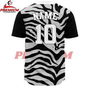 Maillot de baseball personnalisé pour adultes, chemises de sport classiques imprimées avec nom et numéro personnalisés, unisexe, manches courtes, Haus Industries - Product Image 6