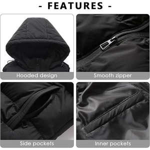 Nouvelle arrivée, dernier style, veste North-Face, veste matelassée légère pour homme, veste d'hiver, emballage personnalisé, veste matelassée imperméable - Product Image 4