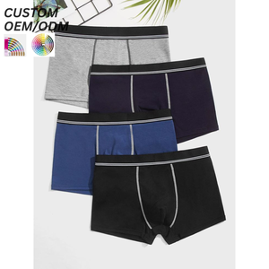 Calzoncillos de Algodón para Hombre, Corte Medio, Transpirables, de Secado Rápido, para Uso Diario, Cómodos, con Logotipo Personalizado, OEM, ODM, Suministro de Marca Privada - Product Image 4