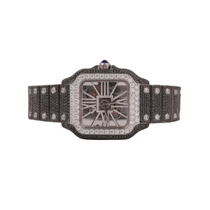 Personalizado más vendido de lujo Iced Out VVS Moissanite diamante busto abajo más alta calidad nuevo reloj para hombres - Product Image 1