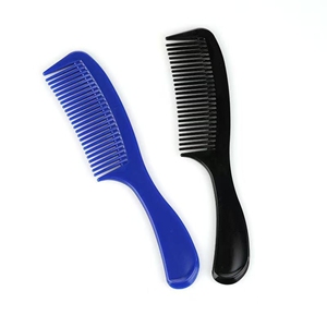 หวีหนีบผมตรงคุณภาพสูงแบบคลาสสิก ผลิตจากพลาสติกอย่างดี สำหรับใช้ในบ้านและเชิงพาณิชย์ ขนาดใหญ่ พร้อมหางหวีสำหรับจัดแต่งทรงผมสำหรับผู้หญิง - Product Image 1