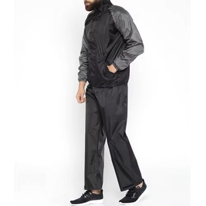 Survêtement coupe-vent à capuche unisexe pour l'hiver, couleur unie, respirant, léger, de qualité supérieure, vêtements de sport, poche latérale, vêtements de sport - Product Image 6