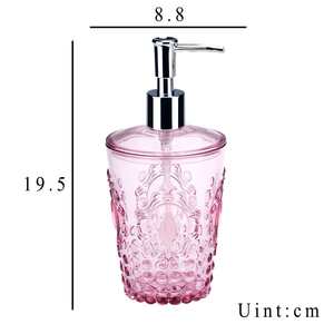 [Holar] Taiwan Made Durable Small Gem Design Distributeur de savon pour salle de bain Toilette Hôtel - Product Image 2