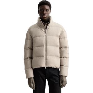 Veste matelassée de performance ultra-légère pour hommes, nouveau design personnalisable pour l'extérieur, veste coupe-vent à fermeture éclair résistante à l'eau - Product Image 3