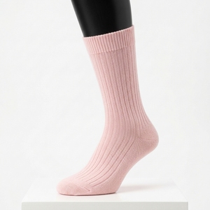 Chaussettes de football respirantes en matière de qualité supérieure, couleur unie, pour usage décontracté, chaussettes douces d'hiver, marque privée - Product Image 5