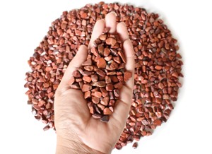 Meilleures Copeaux de Cristal de Jaspe Rouge Naturel au Design Unique, Qualité Supérieure, Style Chakra Feng Shui, Pierre Précieuse Polie pour la Décoration - Product Image 5