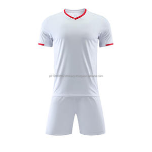 Último Diseño, Mejor Calidad, Uniforme de Fútbol de Manga Corta para Equipos Adultos, Conjunto de Entrenamiento Personalizado, 100% Poliéster, Tela Personalizada - Product Image 5