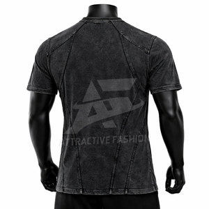 T-shirt Homme Délavé à l'Acide 2026, Respirant et Séchage Rapide, Meilleure Vente en Ligne - Product Image 2