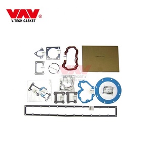 ชุดซ่อมปะเก็นเครื่องยนต์ 6D125 6155-K2-9900 6155-K1-9900 PC1600-1 D155A D275A สำหรับรถขุดโคมัตสึ - Product Image 1