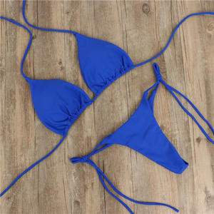Ensemble de bikini élégant pour femmes, tenue de bain deux pièces, vêtements de plage, vacances d'été, maillot de bain de piscine, look moderne - Product Image 1