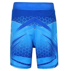 Short de sport athlétique respirant à séchage rapide, extensible dans quatre directions, avec doublure de compression, fermeture éclair et poches pour téléphone, effet délavé - Product Image 6