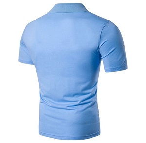 Chemises personnalisées à manches courtes en coton tricoté de haute qualité, décontractées, surdimensionnées, pour hommes, grande taille, séchage rapide - Product Image 4