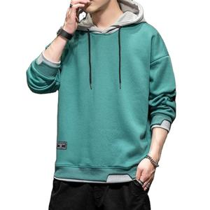 Sudadera con Capucha Casual para Hombre, Color Sólido, Tops de Moda, 100% Algodón, Sudadera de Invierno Transpirable - Product Image 1
